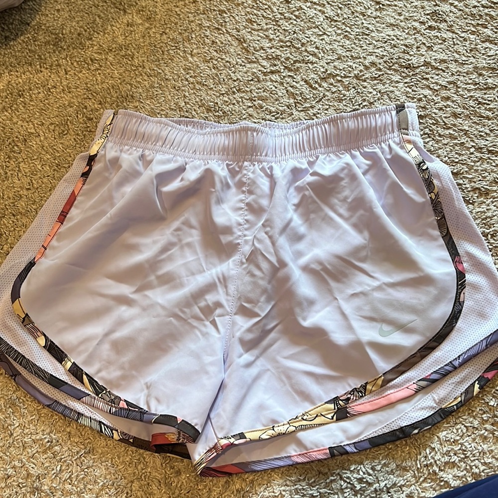 Light purple womens Nike running shorts size small
